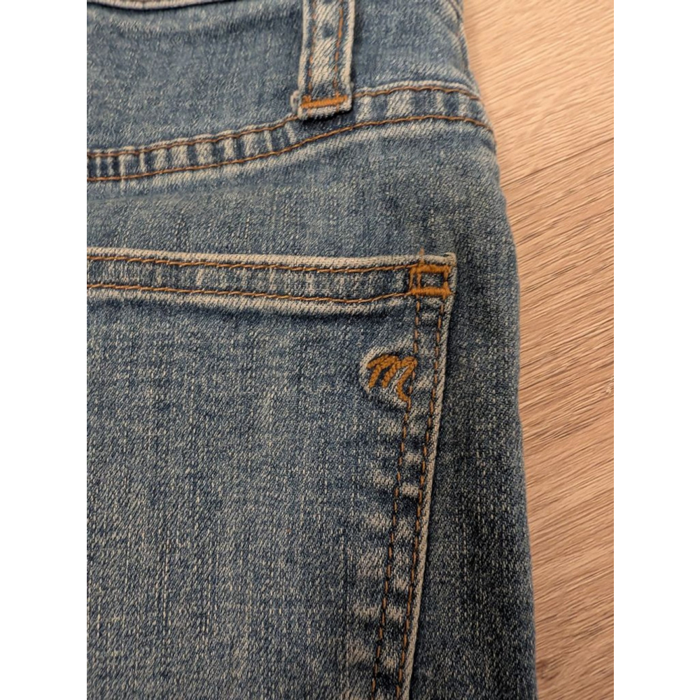 Women's Madewell Blue High-Rise Denim Shorts Size 24 - Picture 5 of 7